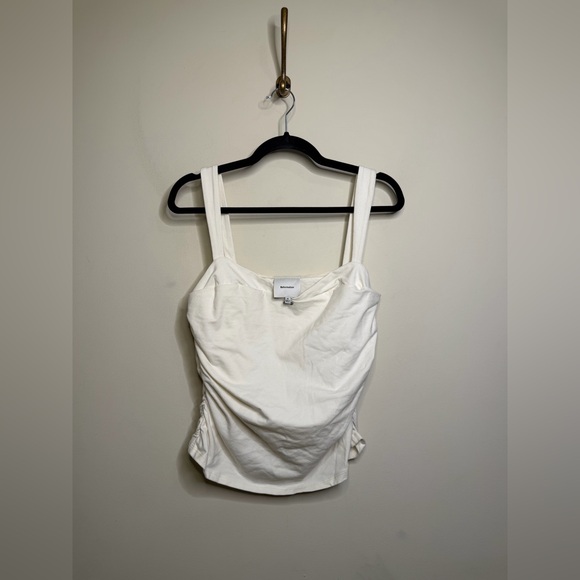 Reformation Trish Knit Top in Fior Di Latte - Picture 4 of 6